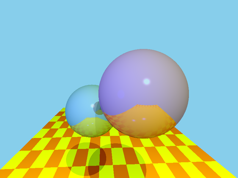 Our reflection of a reflection's reflection.